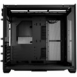 Gabinete Gamer Lian Li O11 Dynamic Mini Redragon Edition, Mid Tower, Vidro Temperado, ATX, Black, Sem Fonte, Sem Fan, O11DMINI-RD-X