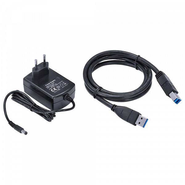 Dock Station Vinik, 1 Baia, 2.5´/3.5´, USB 3.0, Prata - DS-A30HB