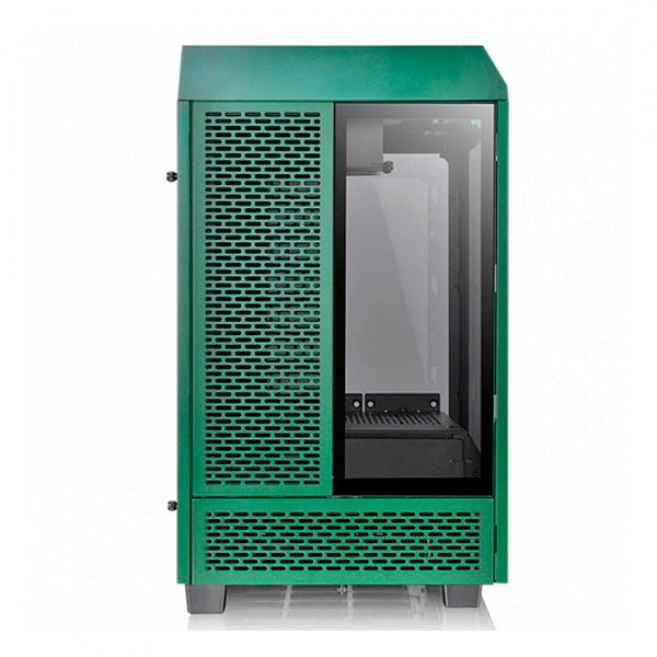 Gabinete Thermaltake The Tower 100  Mini Verde com Janela Lateral em Vidro Temperado 120MM CA1R300SCWN00