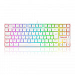 Teclado Magnético Gamer Redragon Kumara Pro, RGB, Switch Red, ABNT2, Branco - K552W-RGB-PRO (PT-RED)