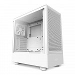 Gabinete Gamer NZXT H5 Flow RGB, Mid-Tower, Lateral de Vidro com 4 Fans, Branco - CC-H51FW-R1