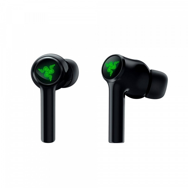 Fone de Ouvido Gamer Sem Fio Razer Hammerhead True Wireless 2021, Chroma RGB, Bluetooth, Resistente a Água, Preto - RZ12-03820100-R3U1