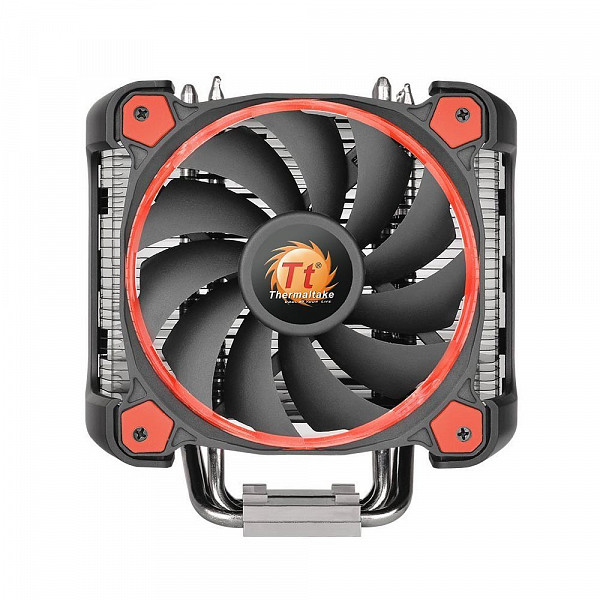 Cooler Para Processador - Thermaltake RIING SILENT 12cm AMD-Intel Pro Red-500 1400RPM CL-P021-CA12RE-A