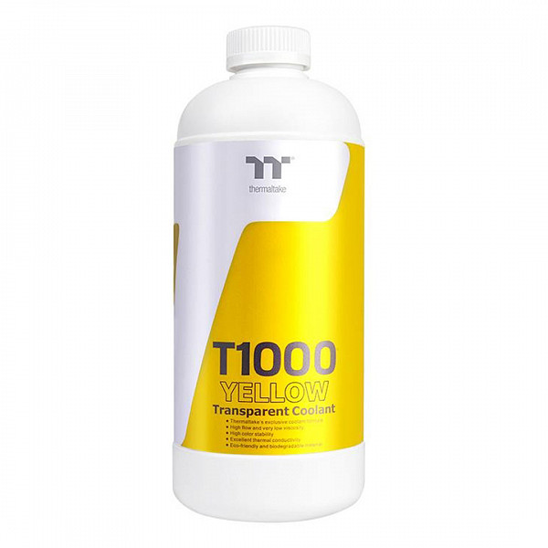 Líquido Coolant 1000ml Amarelo Transparente T1000 CL-W245-OS00YE-A  THERMALTAKE