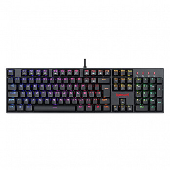 Teclado Óptico-Mecânico Gamer Surara Pro, RGB, Switch Redragon Optical Red, ABNT2 - K582RGB-PRO PT-RED