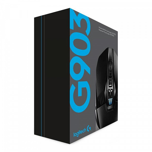 Mouse Sem Fio Gamer Logitech G903, Advanced, Lightspeed, 11 Botões, 12000DP - 910-005086