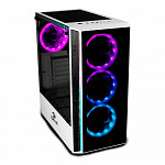 Gabinete Gamer Redragon Grapple Branco RGB, GC-607WH