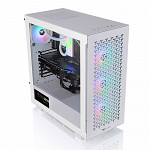 Gabinete Gamer Thermaltake V350 TG ARGB Air Mid Tower, Vidro Temperado, Sem Fonte, 3 fans ARGB de 120 mm, Branco,  CA-1S3-00M6WN-03
