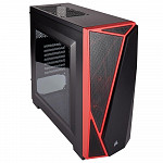 Gabinete Corsair Carbide Series SPEC-04 Mid Tower CC-9011107-WW Preto e Vermelho
