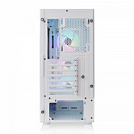 Gabinete Gamer Thermaltake View 200 TG ARGB Snow, Mid Tower, Vidro Temperado, ATX, White, Sem Fonte, Com 3 Fans, CA-1X3-00M6WN-00