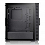 Gabinete Gamer Thermaltake Versa T35 TG RGB, Mid Tower, Vidro Temperado, Black, ATX, Sem Fonte, Com 1 Fan, CA-1R7-00M1WN-00