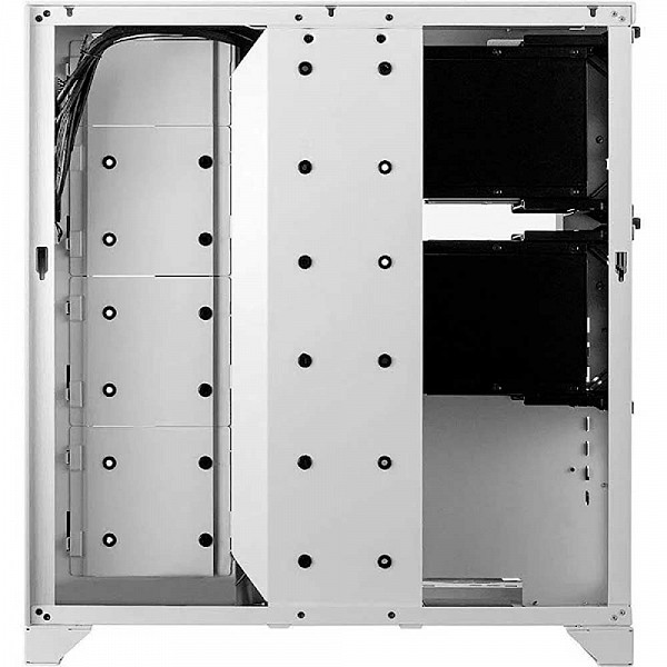 Gabinete Gamer Lian Li O11 Dynamic XL, Full Tower, Vidro Temperado, White, Sem Fonte, Sem fan, O11DXL-W