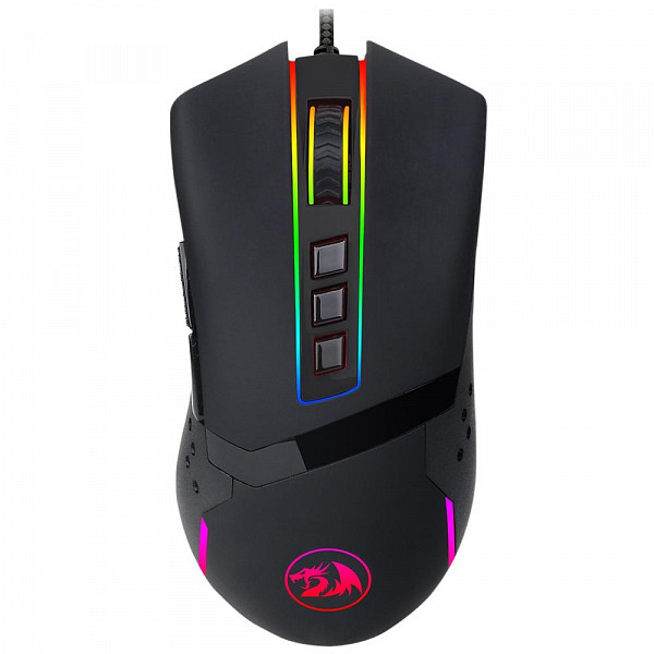 Mouse Gamer Redragon Octopus M712-RGB, RGB, 7 Botões, 10000DPI - M712-RGB