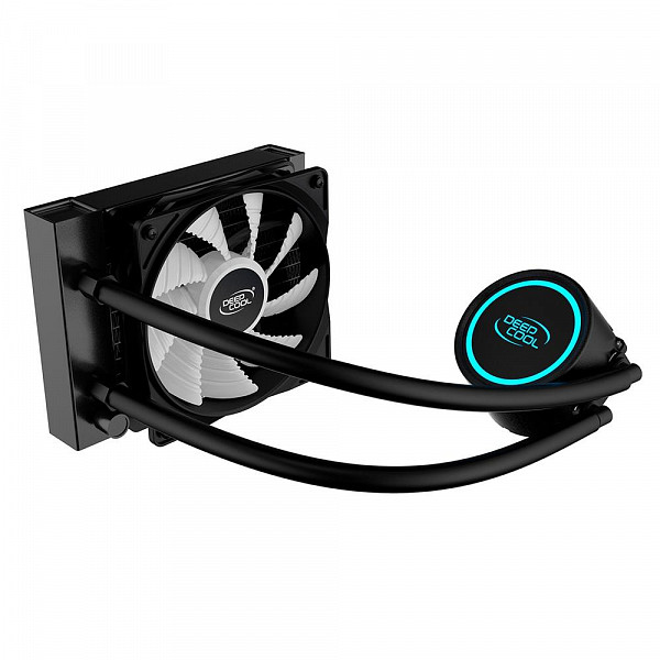Water Cooler DeepCool Gammaxx L120T Blue, 120mm, LED Azul - GAMMAXX L120T BLUE