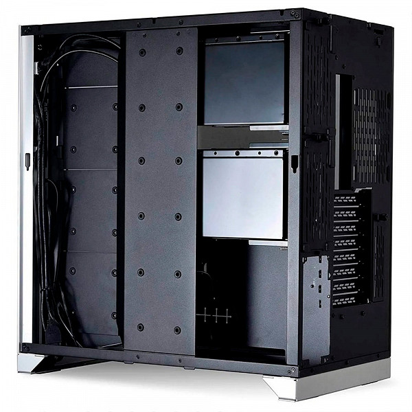 Gabinete Gamer Lian Li O11 Dynamic XL, Full Tower, Vidro Temperado, Prata, Sem Fonte, Sem fan, O11DXL-A