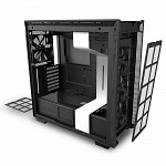 Gabinete Gamer NZXT H710, Mid Tower, Com 4 Fans, Vidro Temperado, White, S-Fonte, CA-H710B-W1