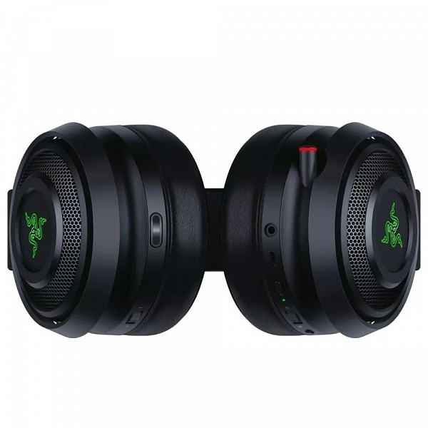 Headset Gamer Sem Fio Razer Nari Ultimate Wireless, Chroma, Som Surround 7.1, PS4 e PC, Drivers 50mm - RZ04-02670100-R3U1