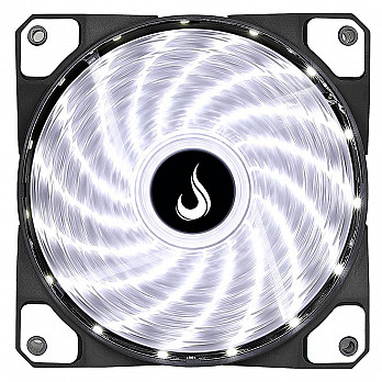 Cooler FAN Rise Mode Wind W1, 120mm, LED Branco - RM-WN-01-BW