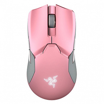 Mouse Sem Fio Gamer Razer Viper Ultimate, Chroma, com Dock, Optical Switch, 8 Botões, 20000DPI, Quartz Pink - RZ01-03050300-R3M1