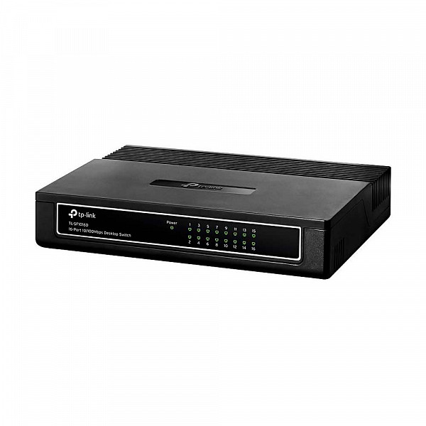 Switch 16 Portas TP-Link 10/100 Mbps TL-SF1016D