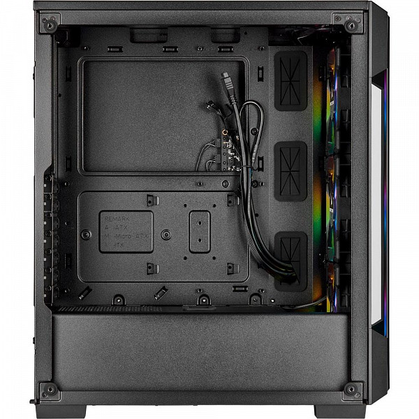 Gabinete Gamer Corsair ICUE 220T TG RGB, Mid Tower, com FAN, Lateral e Frontal em Vidro - CC-9011190