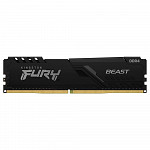 Memória Kingston Fury Beast, 8GB, 3000MHz, DDR4, CL15, Preto - KF430C15BB/8