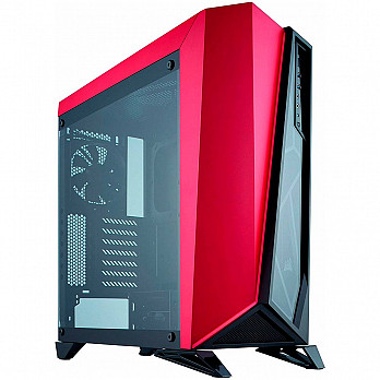 Gabinete Corsair Carbide SPEC-OMEGA Preto e Vermelho com Lateral em Vidro CC-9011120-WW