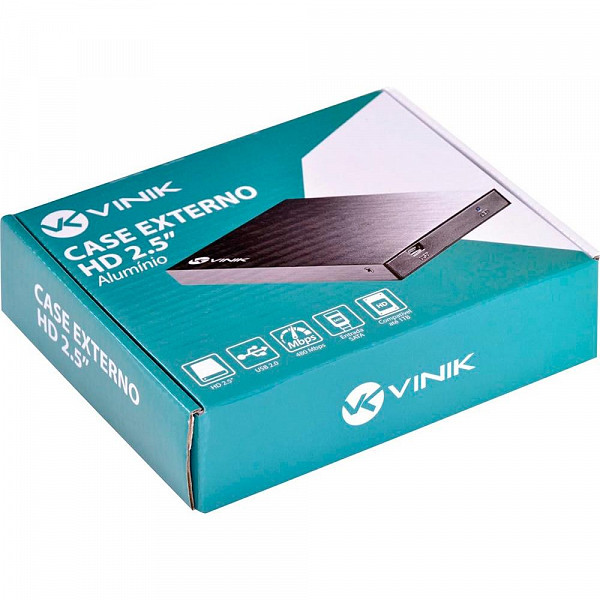 Case Vinik para HD 2.5´, Preto - CHDA-100 (24386)
