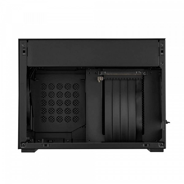 Gabinete Lian Li A4-H20 A4, Mini Tower, Vidro Temperado, ITX, Prata, Sem Fonte, Sem Fans