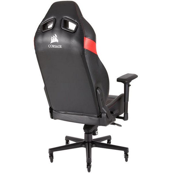 Cadeira Gamer Corsair CF-9010008-WW T2 Road Warrior Preta/Vermelha