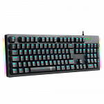 Teclado Mecânico Gamer T-Dagger Bermuda, LED Azul com Underglow Rainbow, Switch Outemu Blue, ABNT2, Preto - T-TGK312-BL (PT-BLUE LED)