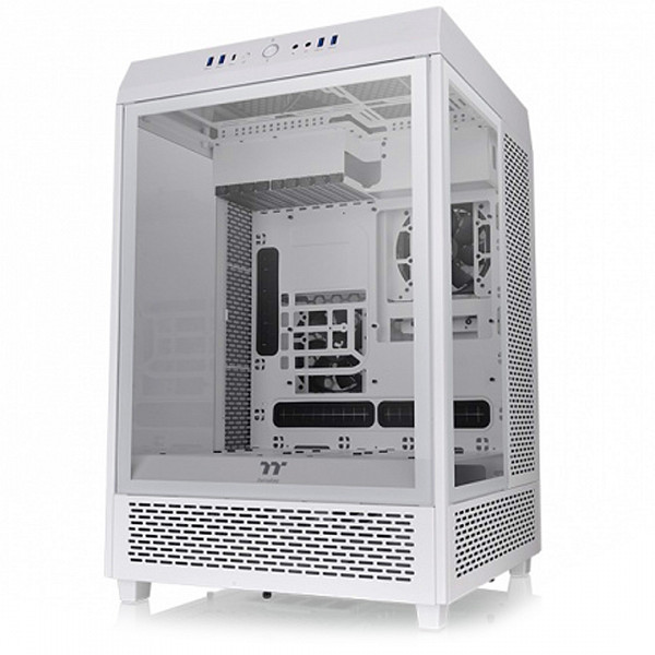 Gabinete Thermaltake The Tower 500 Snow com Janela Lateral em Vidro Temperado 120MM  CA-1X1-00M6WN-00