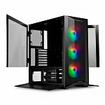 Gabinete Gamer Lian Li Lancool II Mesh C, RGB, Lateral de Vidro, Preto, LANCOOL II Mesh C RGB-X