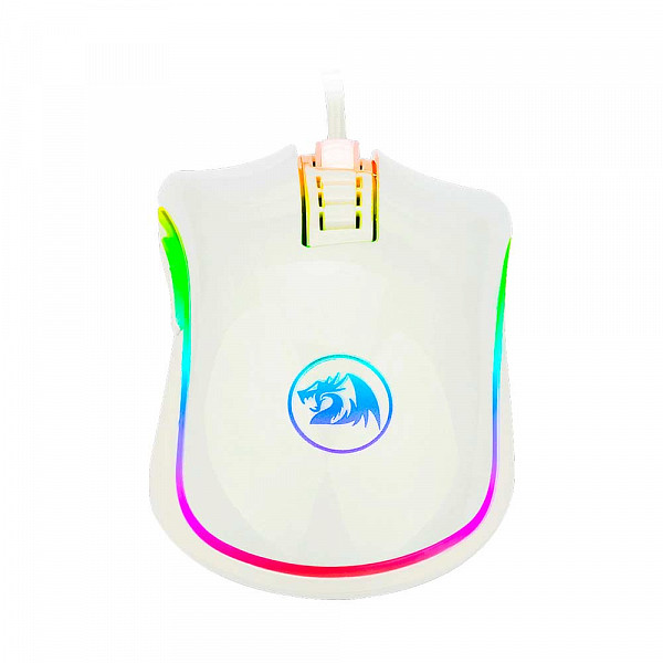 Mouse Gamer Redragon Cobra M711 RGB, 10000 DPI, 7 Botões Programáveis, White
