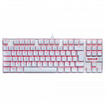 Teclado Mecânico Gamer Redragon Kumara Branco Switch Outemu Azul LED Vermelho ABNT2 - K552W-2 (Blue)