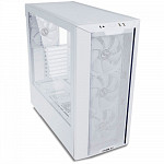 Gabinete Gamer Lian Li Lancool III, Mid Tower, Vidro Temperado, Branco, E-ATX, Sem Fonte, Com 4 Fans ARGB, LANCOOL 3R-W