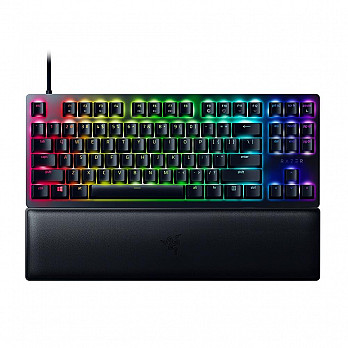 Teclado Óptico Mecânico Gamer Razer Huntsman V2 Linear Tenkeyless, Chroma RGB, Switch Razer Red, US