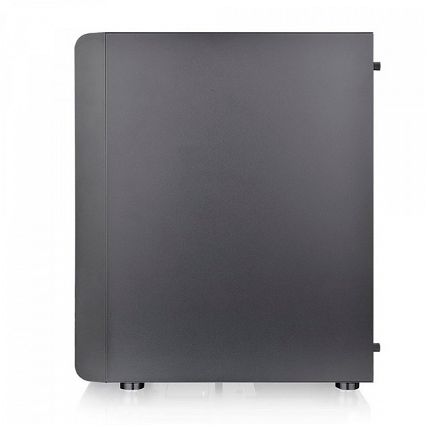 Gabinete Gamer Thermaltake S200 TG ARGB, Mid Tower, Vidro Temperado, ATX, Black, Sem Fonte, Com 3 Fans, CA-1X2-00M1WN-00