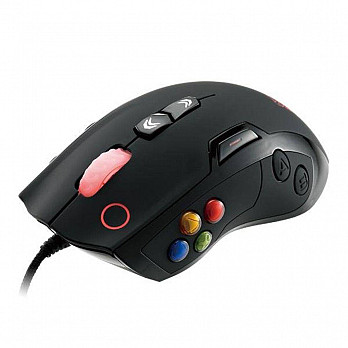 Mouse Thermaltake Gamer Volos Laser USB 14 Botões 8200 dpi MO-VLS-WDLOBK-01