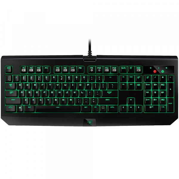 Teclado Mecânico Gamer Razer Blackwidow Ultimate Stealth 2016, LED Verde, Switch Razer Orange, US