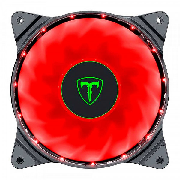 Cooler Para Gabinete T-Dagger 120mm Led Vermelho, T-TGF300-R