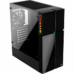 Gabinete Gamer Aerocool Playa, Mid Tower, RGB, 1 Cooler, Lateral e Frontal em Vidro