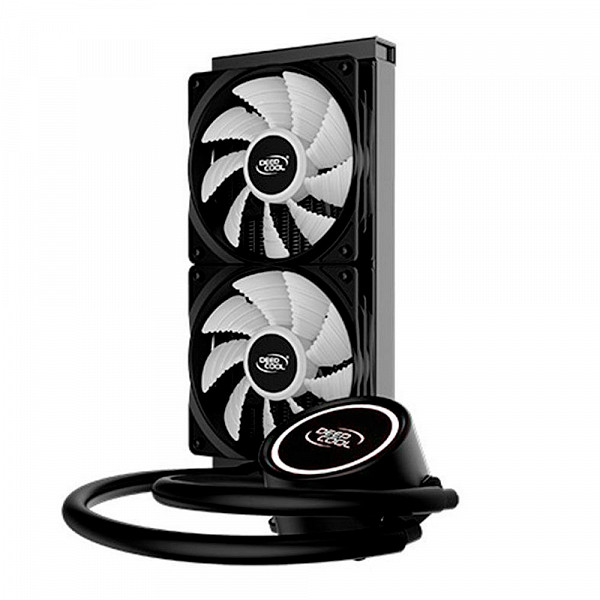 Water Cooler DeepCool Gammax L240T Led Branco DP-H12RF-GL240TW