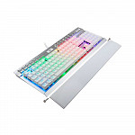 Teclado Mecânico ReDragon Yama RGB Switches Otemu Purple Branco, K550W