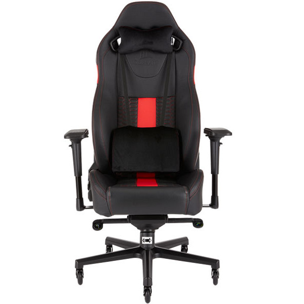 Cadeira Gamer Corsair CF-9010008-WW T2 Road Warrior Preta/Vermelha