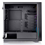 Gabinete Gamer Thermaltake H700 TG, Mid Tower, RGB, Vidro Temperado, E-ATX, Black, Sem Fonte, Com 2 Fans, CA-1Y1-00M1WN-00