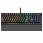 Teclado Mecânico Gamer AOC GK500, RGB, Switch Outemu Blue, ABNT2 - GK500D84B