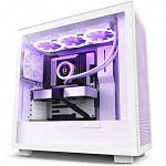 Gabinete NZXT H7 Flow, Mid Tower, ATX, Lateral em Vidro Temperado, 2x Fans, Branco - CM-H71FW-01