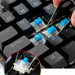 Teclado Gamer Redragon Sani RGB Switch Blue K581RGB