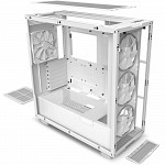 Gabinete NZXT H7 Elite, Mid Tower, ATX, Lateral e Frontal em Vidro Temperado, 3x Fan RGB, Branco - CM-H71EW-01